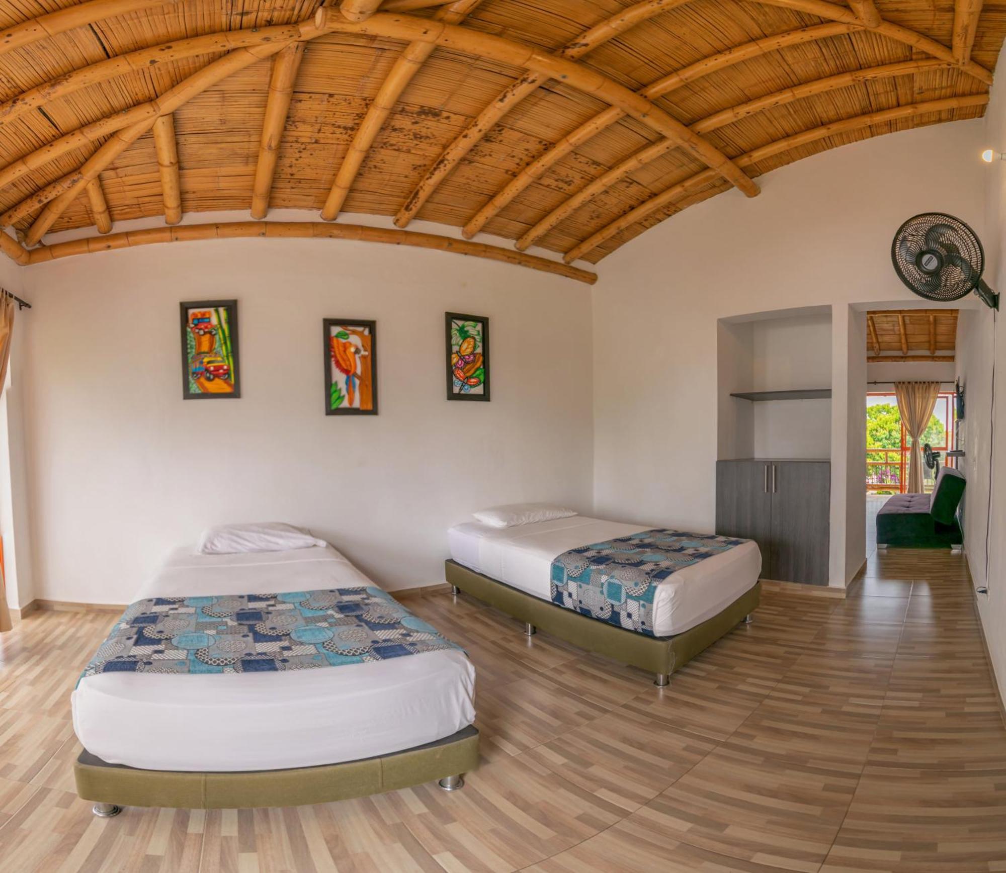 Hotel Campestre La Aldea Montenegro Exterior foto