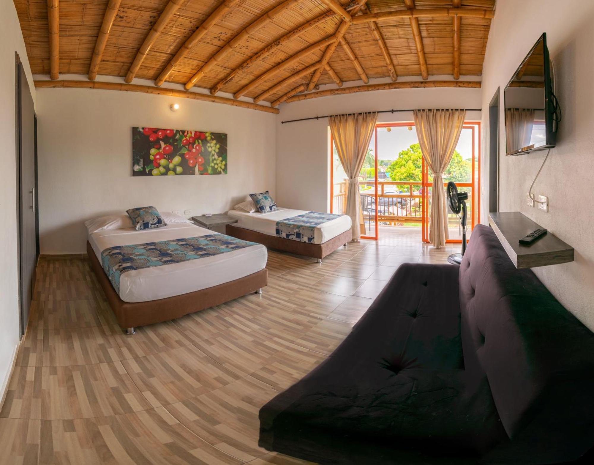 Hotel Campestre La Aldea Montenegro Exterior foto