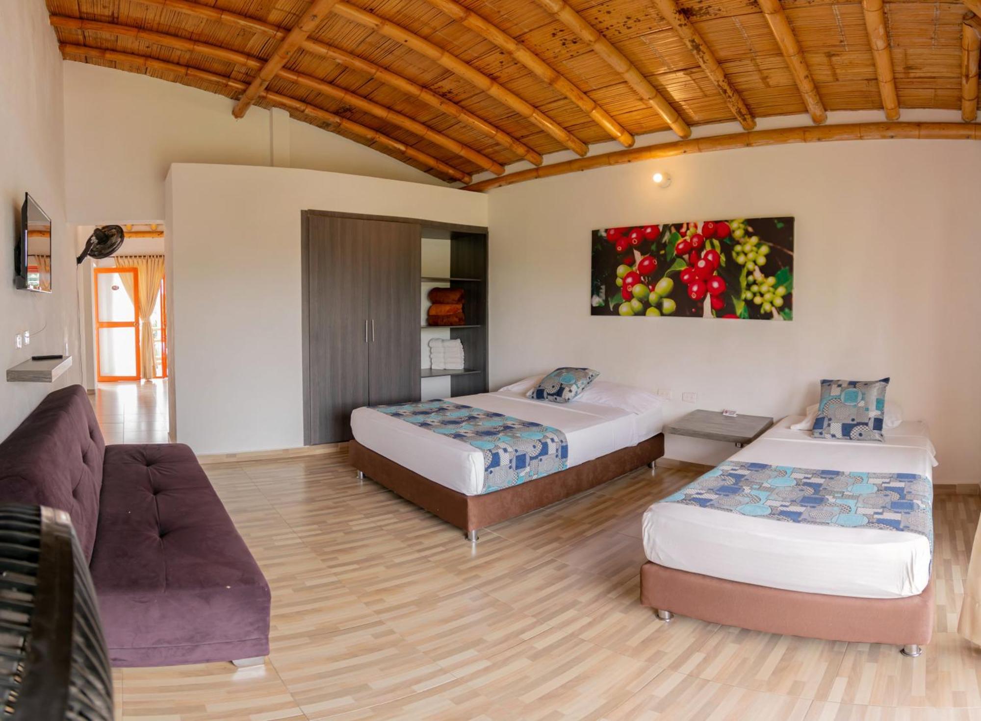 Hotel Campestre La Aldea Montenegro Exterior foto